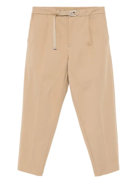 CROQUIS 코튼 니트 테이퍼드 팬츠