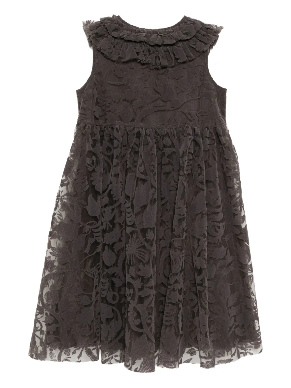 Jnby by JNBY Jurk met bloe print Grijs