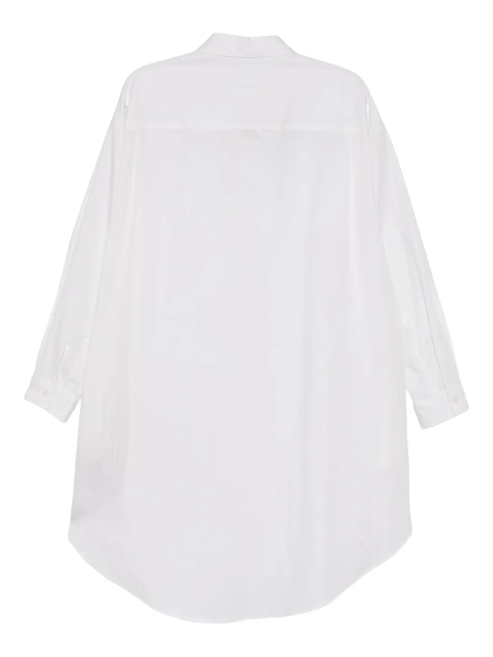 MM6 Maison Margiela Blousejurk met logopatch Wit