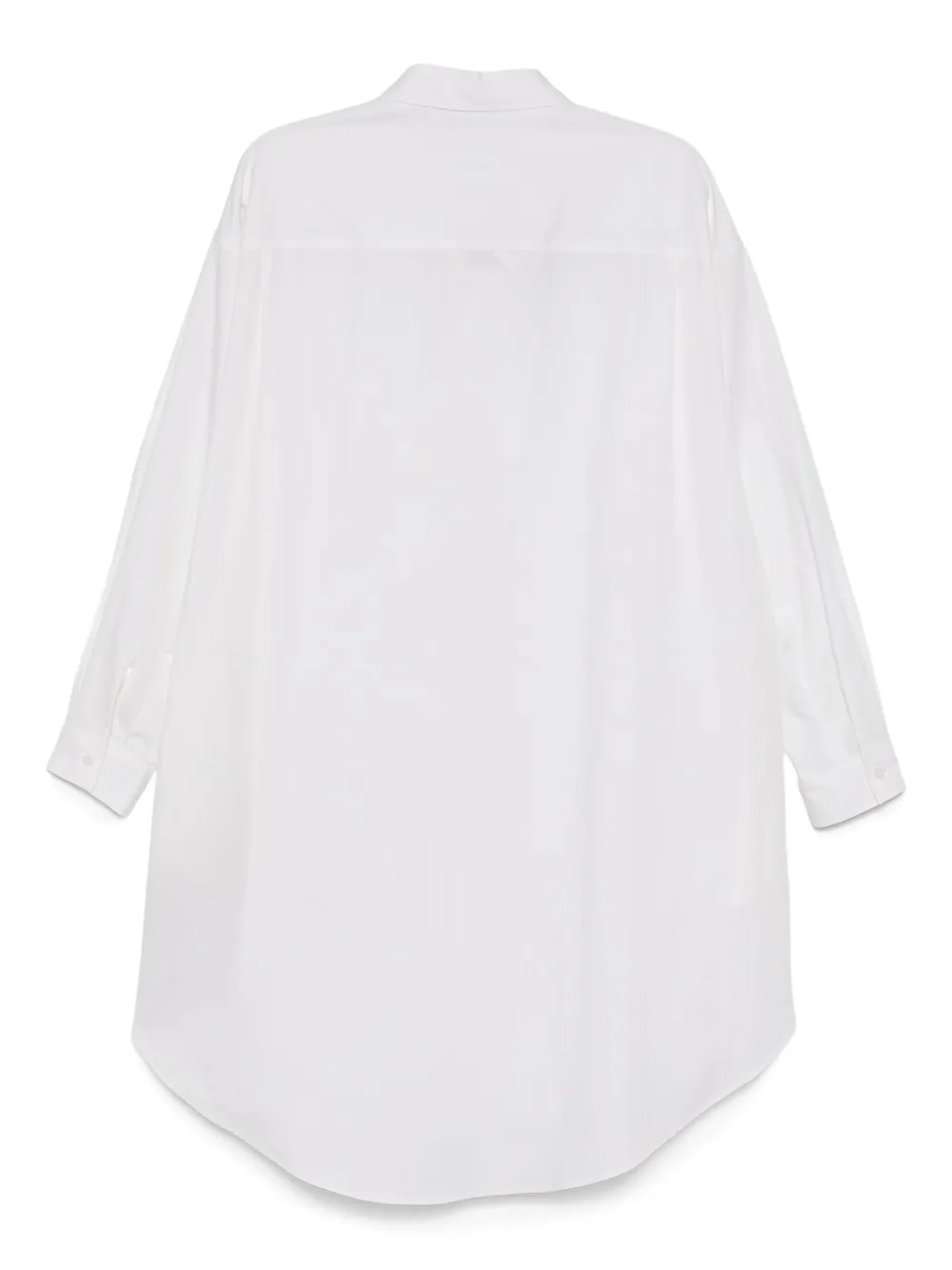 MM6 Maison Margiela Blousejurk met logopatch - Wit