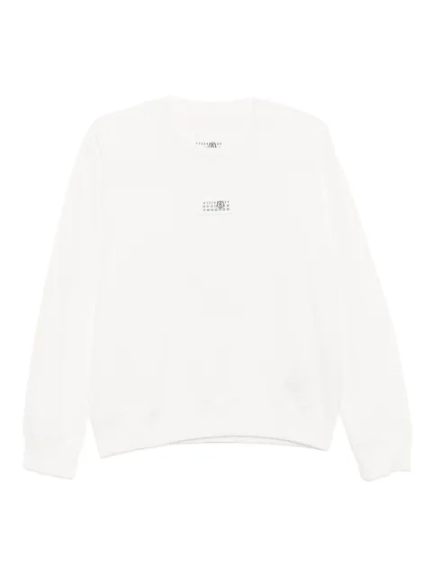 MM6 Maison Margiela logo patch sweatshirt