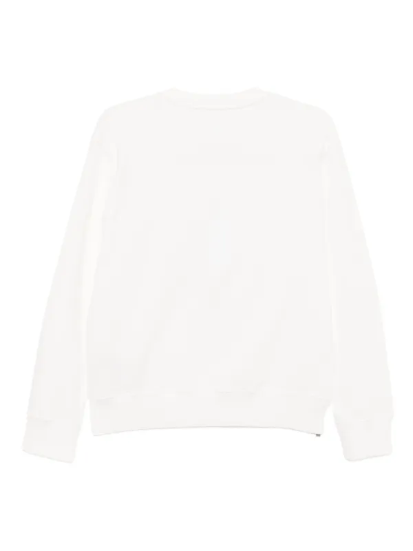 MM6 ロゴスウェット（ホワイト） MM6 Maison Margiela ロゴ スウェットシャツ | ホワイト | FARFETCH JP