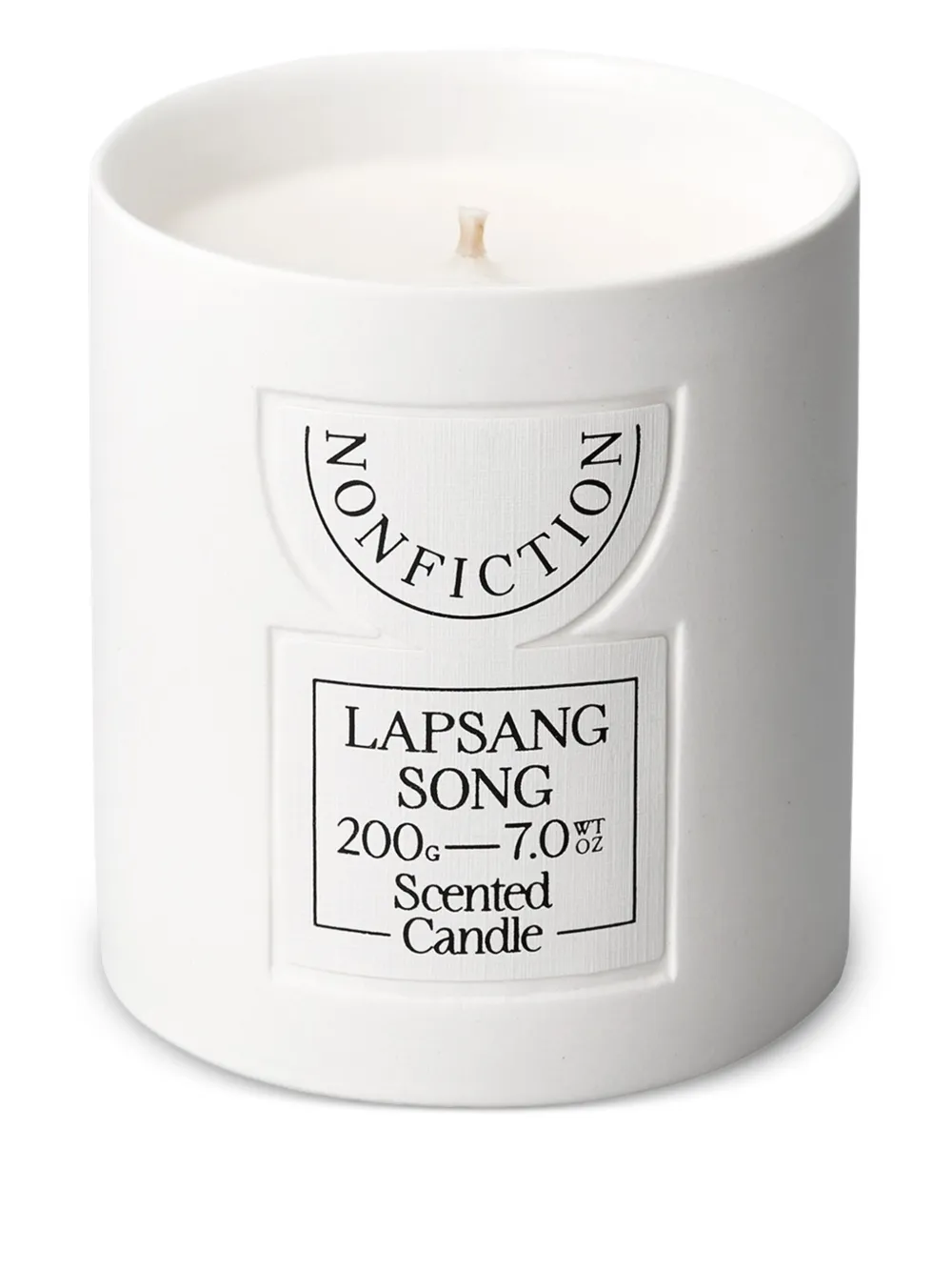 NONFICTION Lapsang Song scented candle | White | Image 1