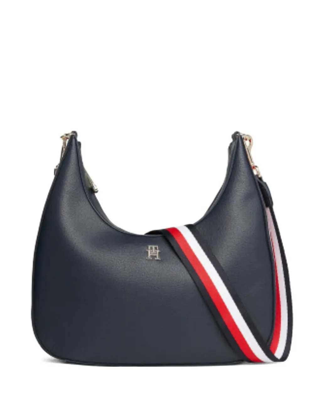 Tommy Hilfiger Borsa a spalla con logo - Blu