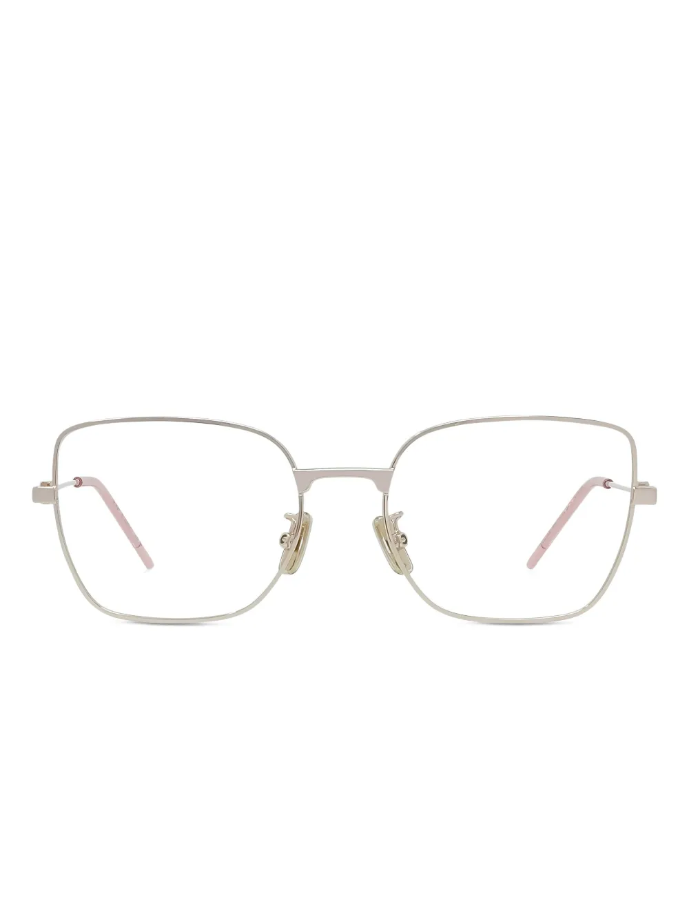 Givenchy Eyewear nose-pads square-frame glasses | Silver | Image 1