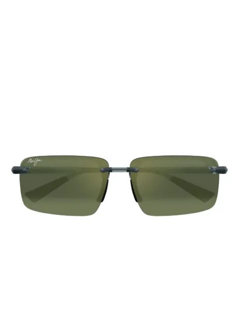 Maui Jim Laulima rimless square-frame sunglasses