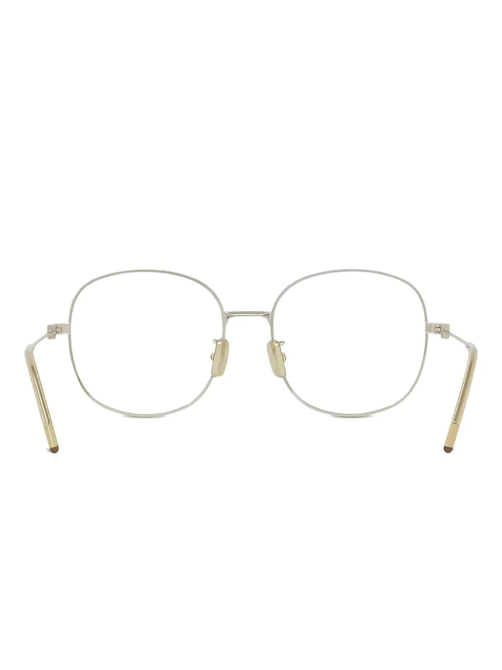 Givenchy Eyewear Bril met ovaal montuur Zilver