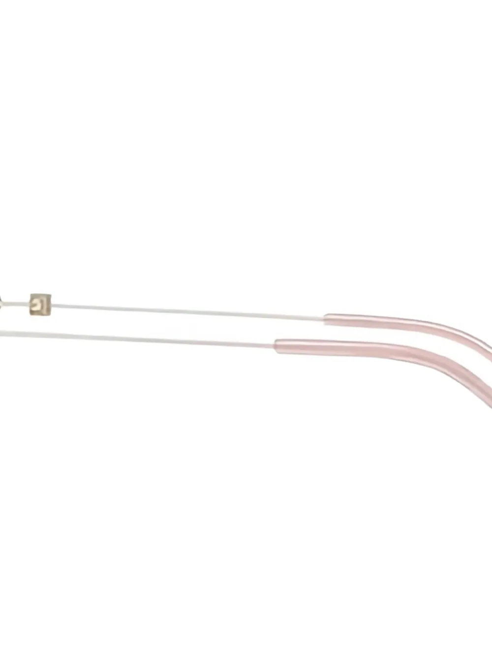 Givenchy Eyewear Bril met ovaal montuur Zilver