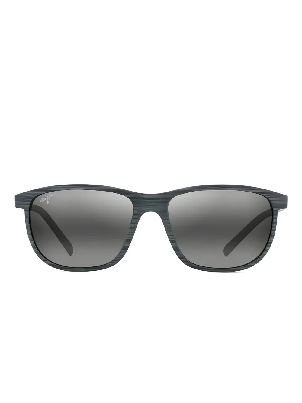 Maui Jim Lelekawa スクエアフレーム サングラス - グレー Maui Jim Lelekawa スクエアフレーム サングラス - グレー