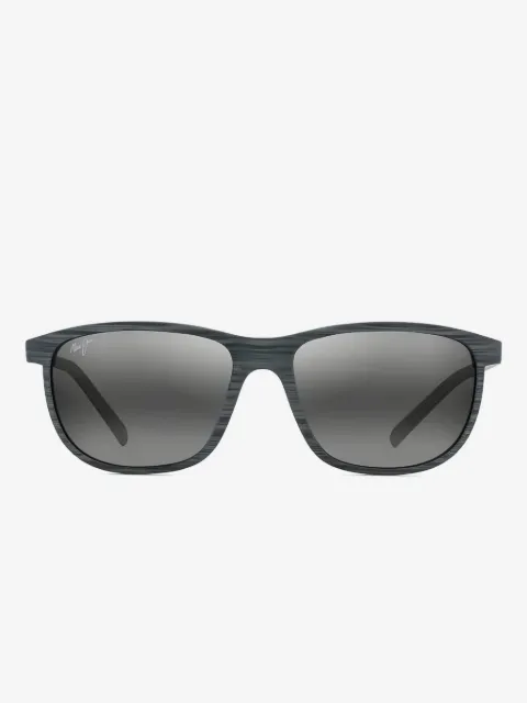 Maui Jim Lelekawa stripe-rectangle sunglasses