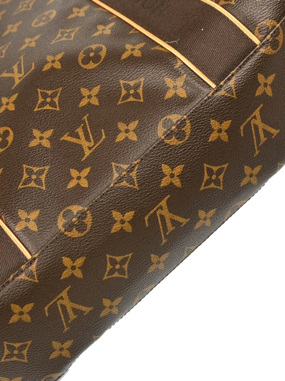 Pre-owned Louis Vuitton 2008 Cabas Beaubourg Tote Bag In Brown