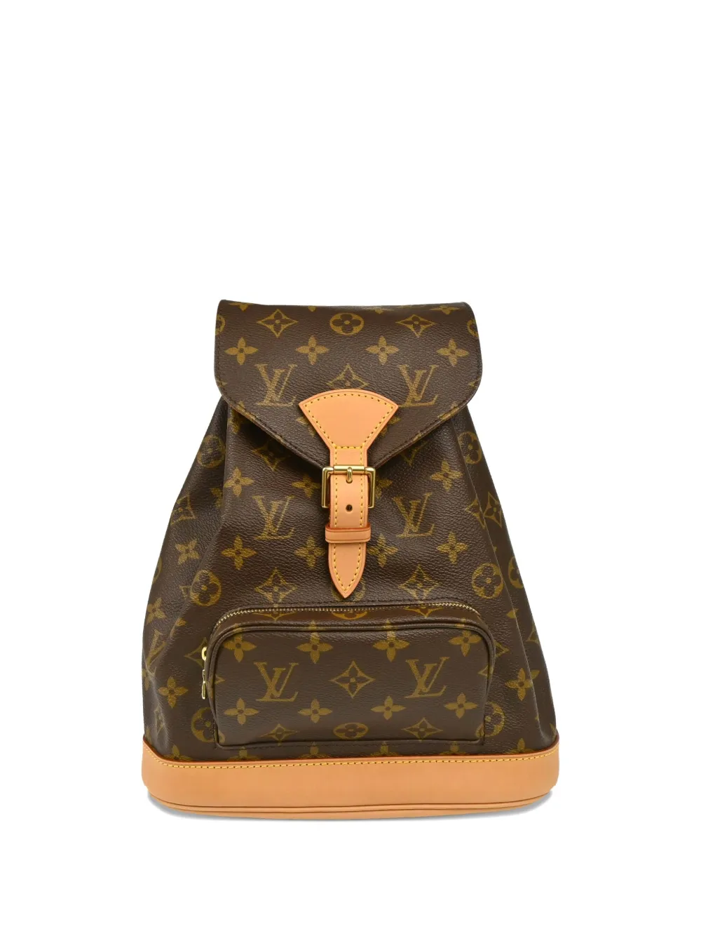 Louis Vuitton Pre-Owned 2002 モンスリ MM バックパック - ブラウン Louis Vuitton Pre-Owned 2002 モンスリ MM バックパック - ブラウン