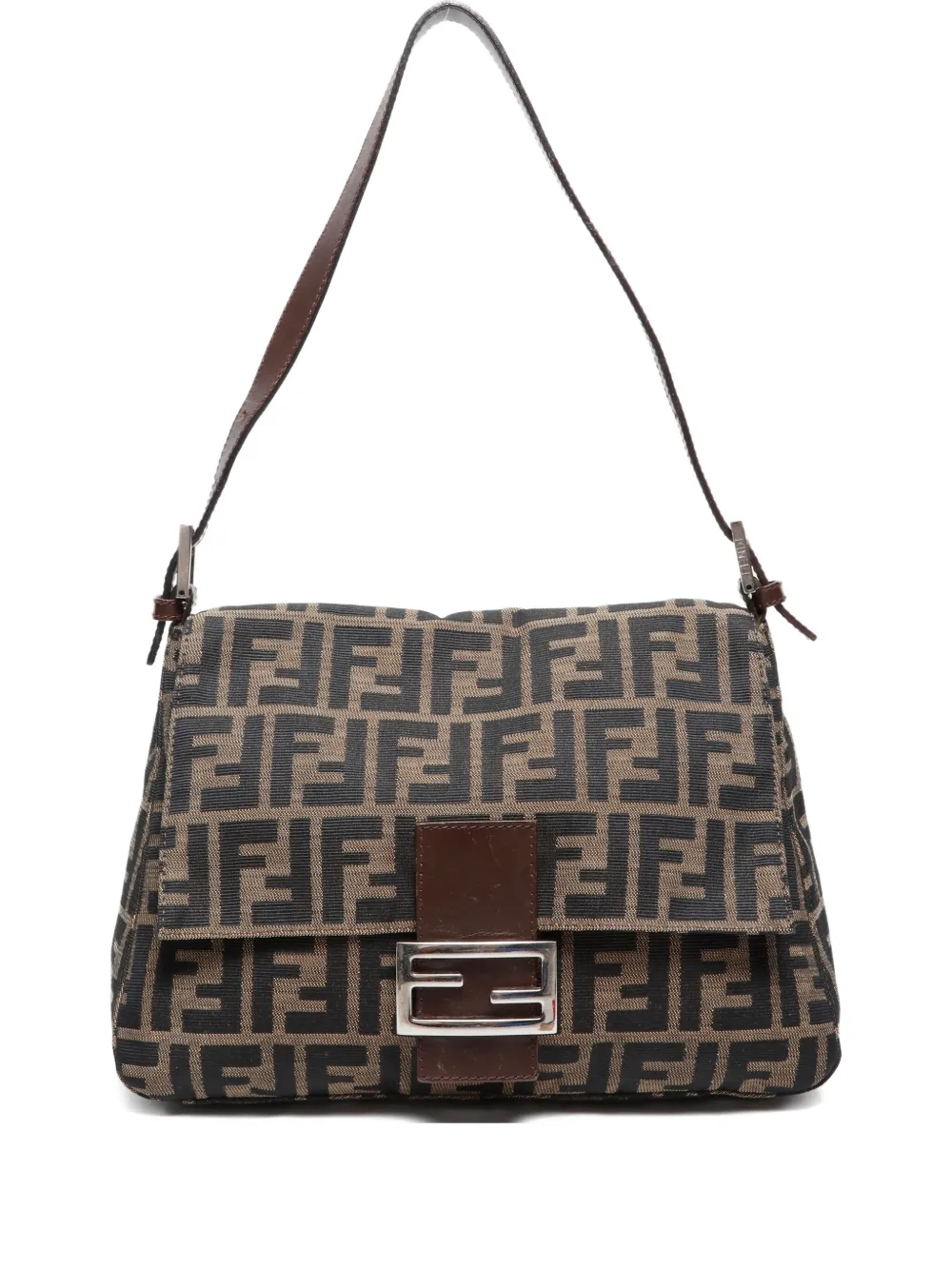 Fendi Pre-Owned 1990-2000 Mamma Baguette shoulder bag | Brown | Image 1
