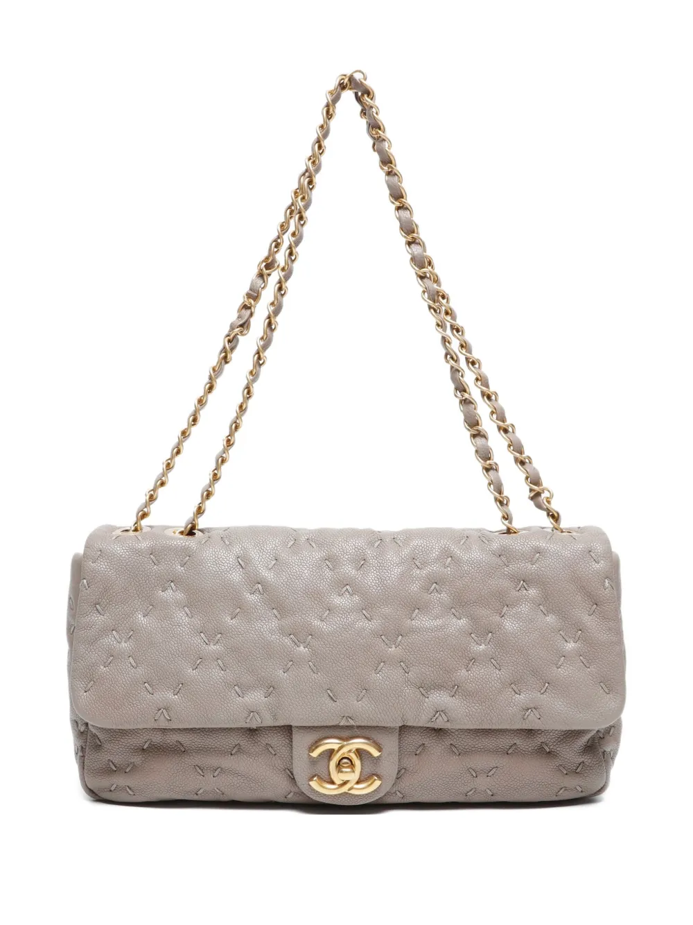 CHANEL Pre-Owned 2011-2012 ワイルド ショルダーバッグ - グレー CHANEL Pre-Owned 2011-2012 ワイルド ショルダーバッグ - グレー