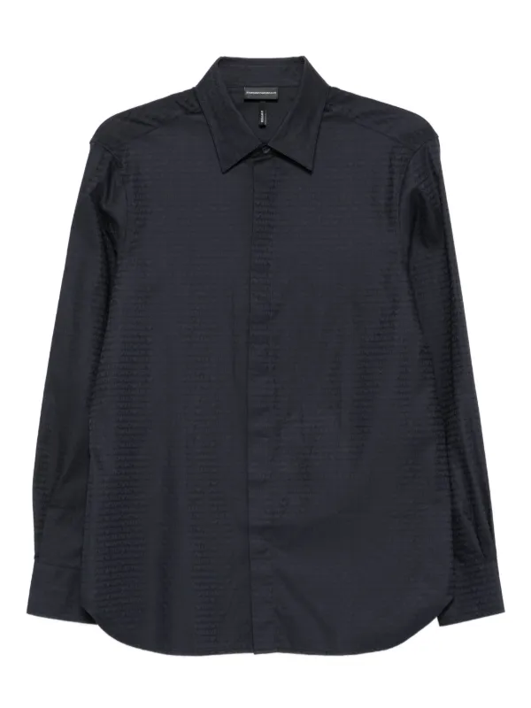 emporio armani dress shirts Shirt Emporio Armani Men color Black
