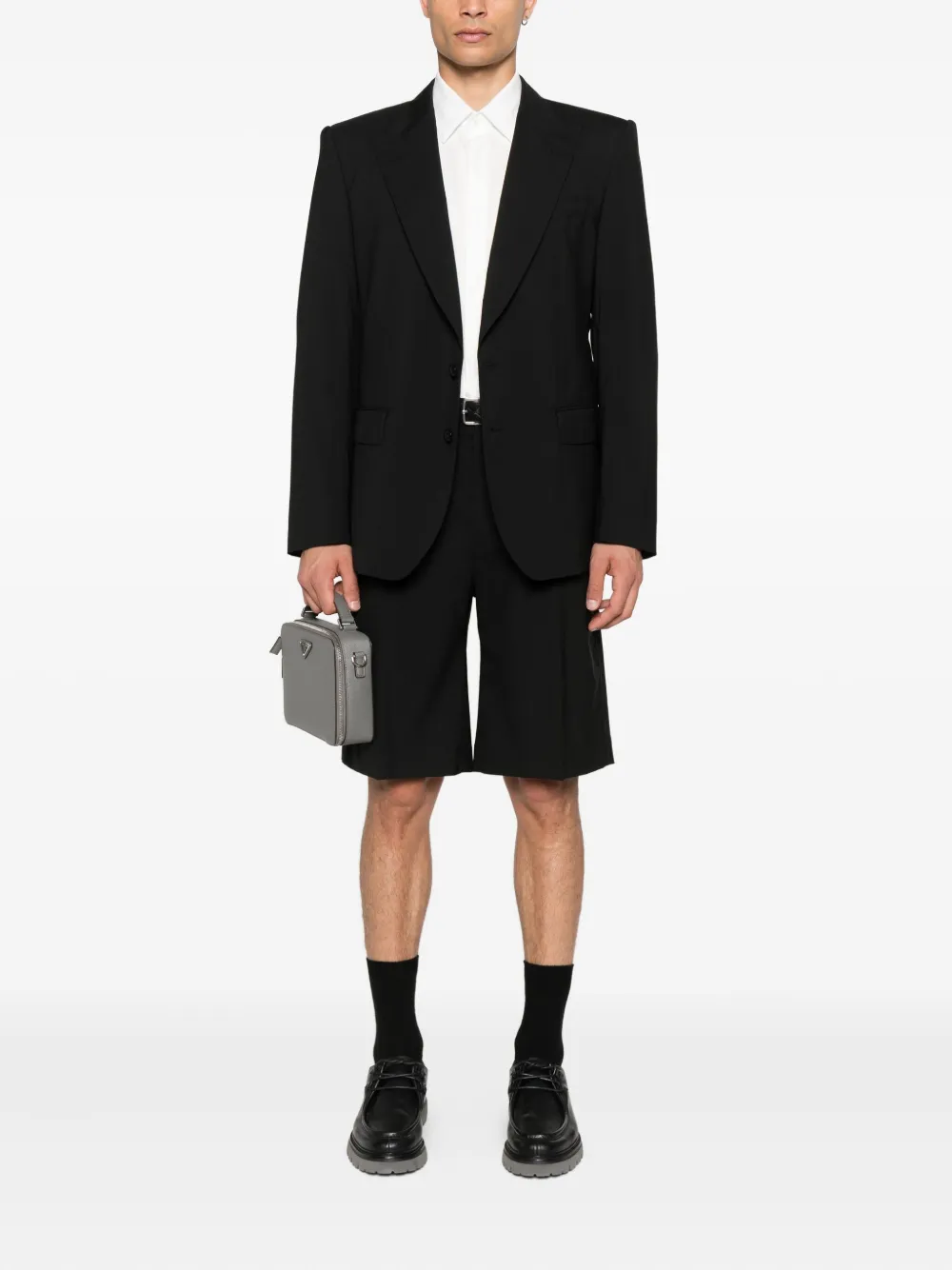 Emporio Armani Katoenen overhemd met lange mouwen Wit