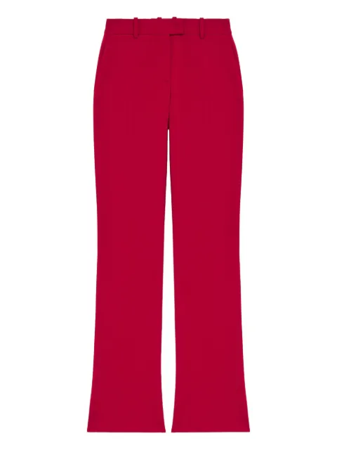 Alexander McQueen grain-de-poudre trousers