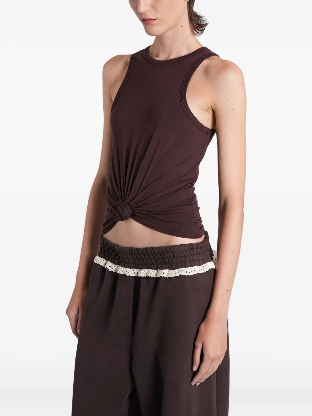 Magda Butrym Knotted Tank Top