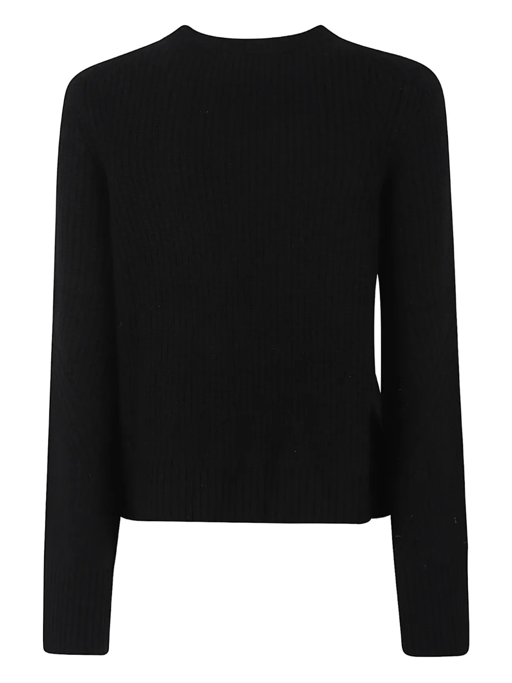 Loulou Studio Ribbed Cashmere Sweater In Black