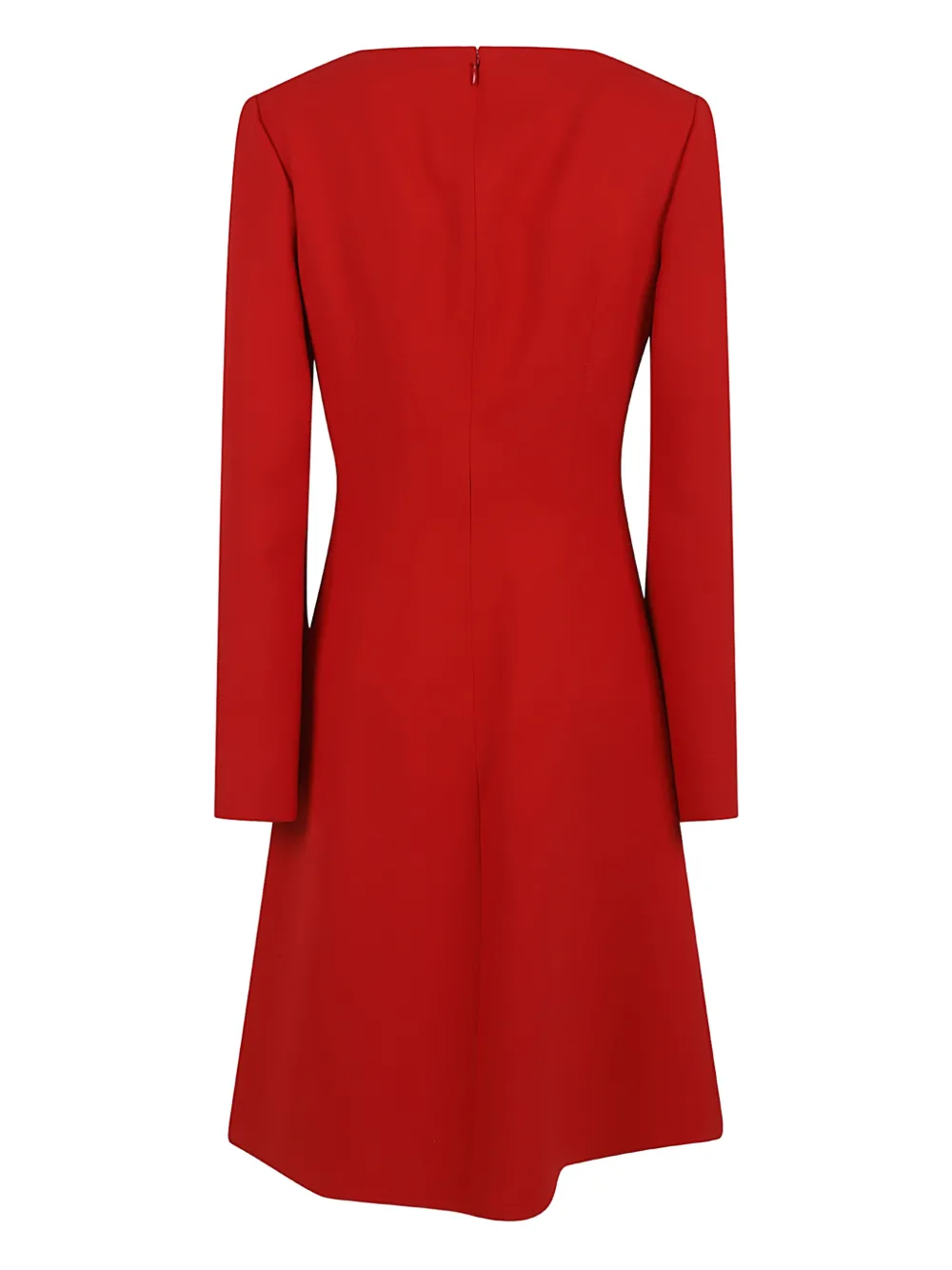 Alexander McQueen long-sleeve dress - Rood