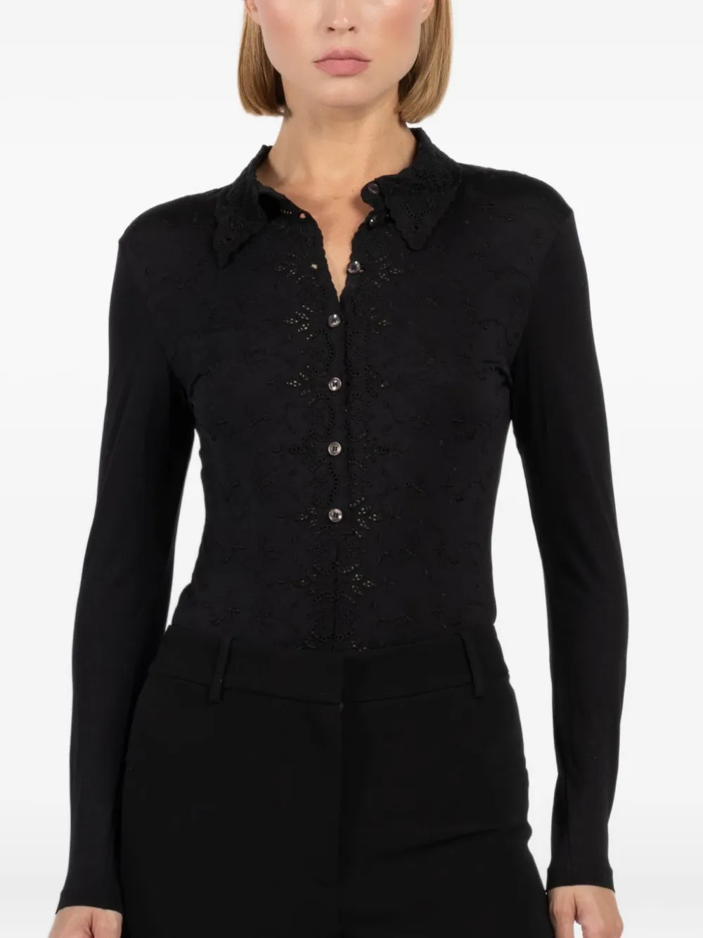 Magda Butrym Draped Top In Black