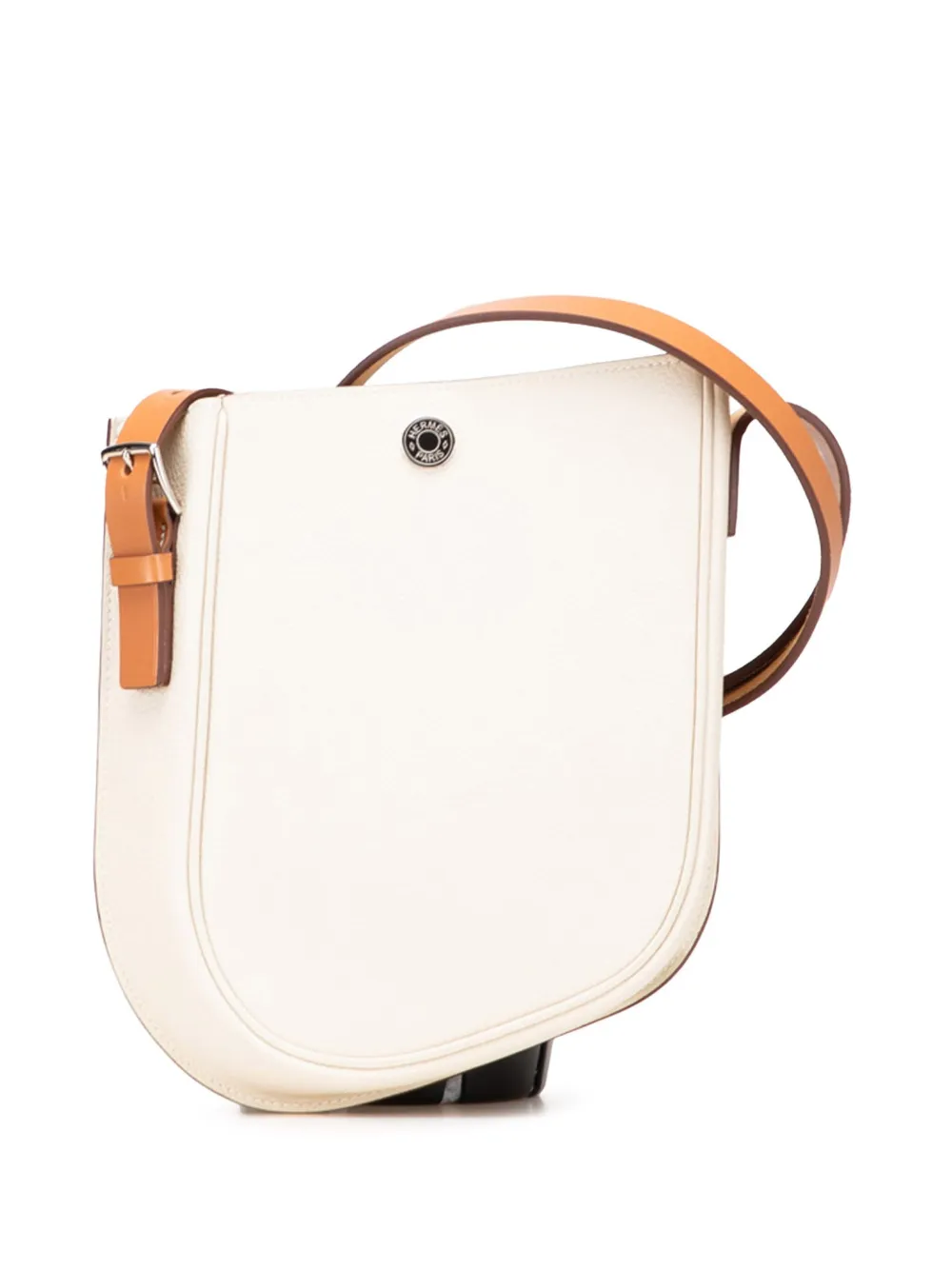 Hermès Pre-Owned 2021 Togo Perspective Cavaliere 21 crossbody bag - Hermès Pre-Owned 2021 Togo Perspective Cavaliere 21 crossbody bag -