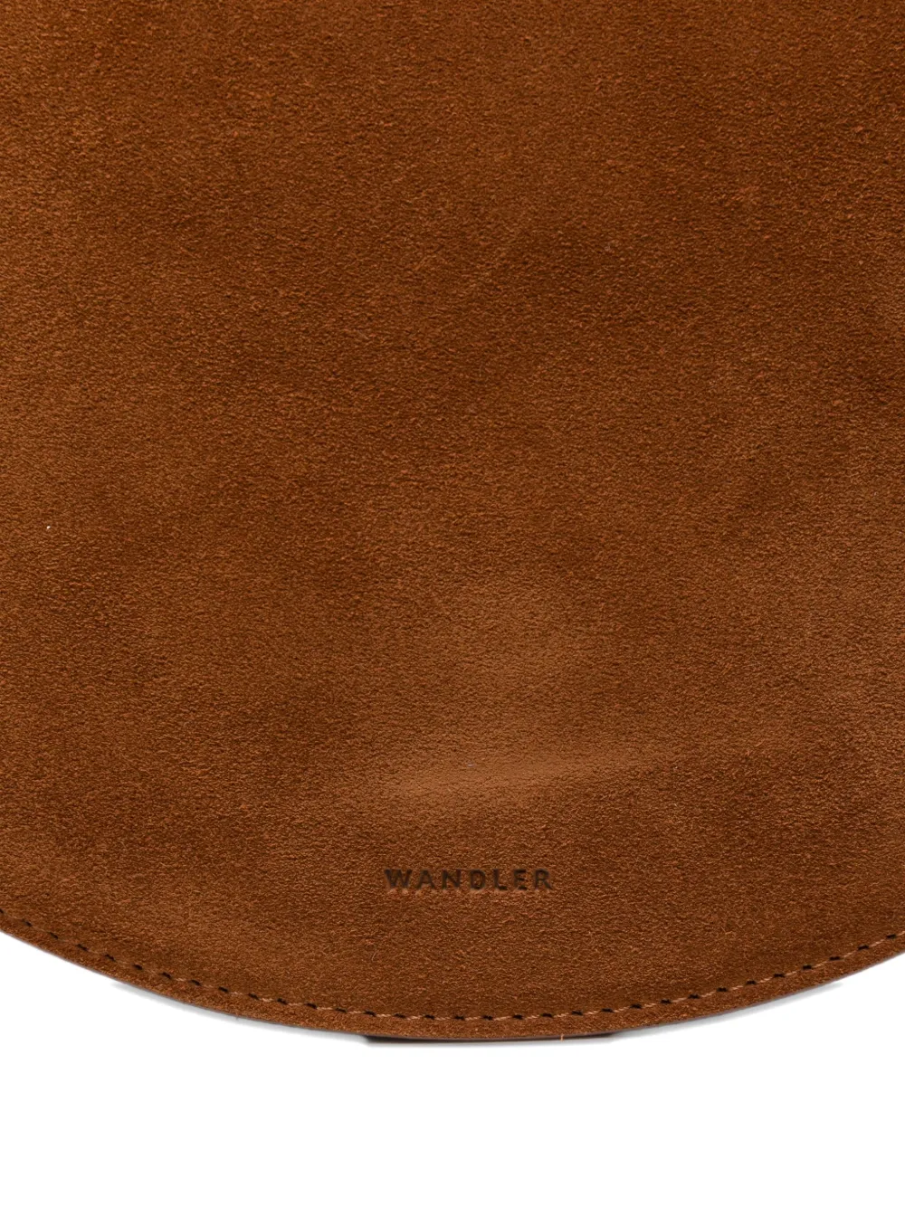 Wandler Kate halvemaanvormige tas Bruin