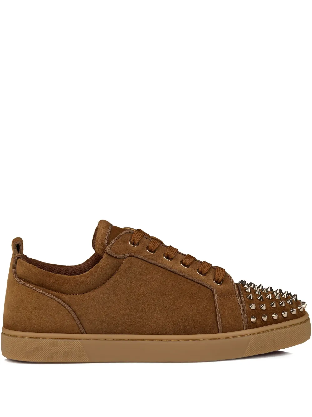 Christian Louboutin  Louis Junior Spikes sneakers | Brown | Image 1