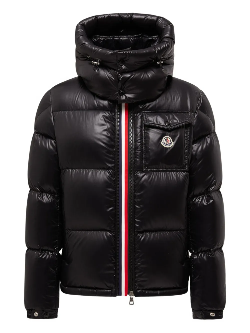 Moncler hooded puffer jacket | Black | Image 1