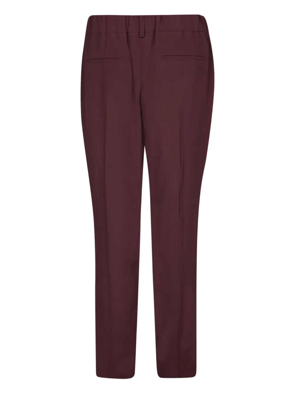 Brunello Cucinelli Broek met geplooide voorkant - Rood