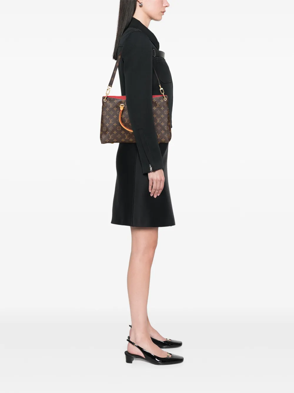 Louis Vuitton Pre-Owned 2016 Monogram Pallas MM satchel | Pre-Owned | Image 2