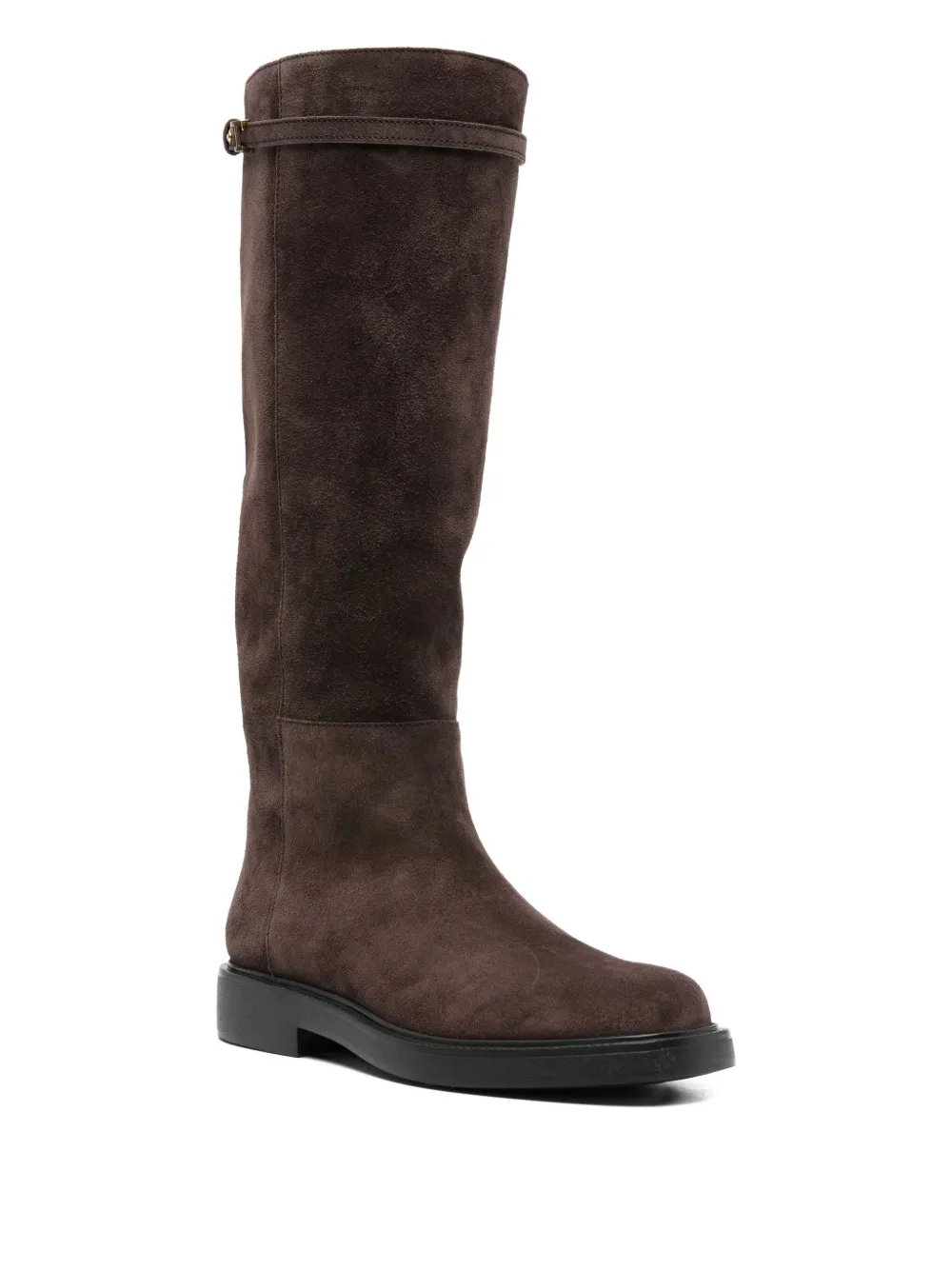 Tod's 35mm leather boots Brown