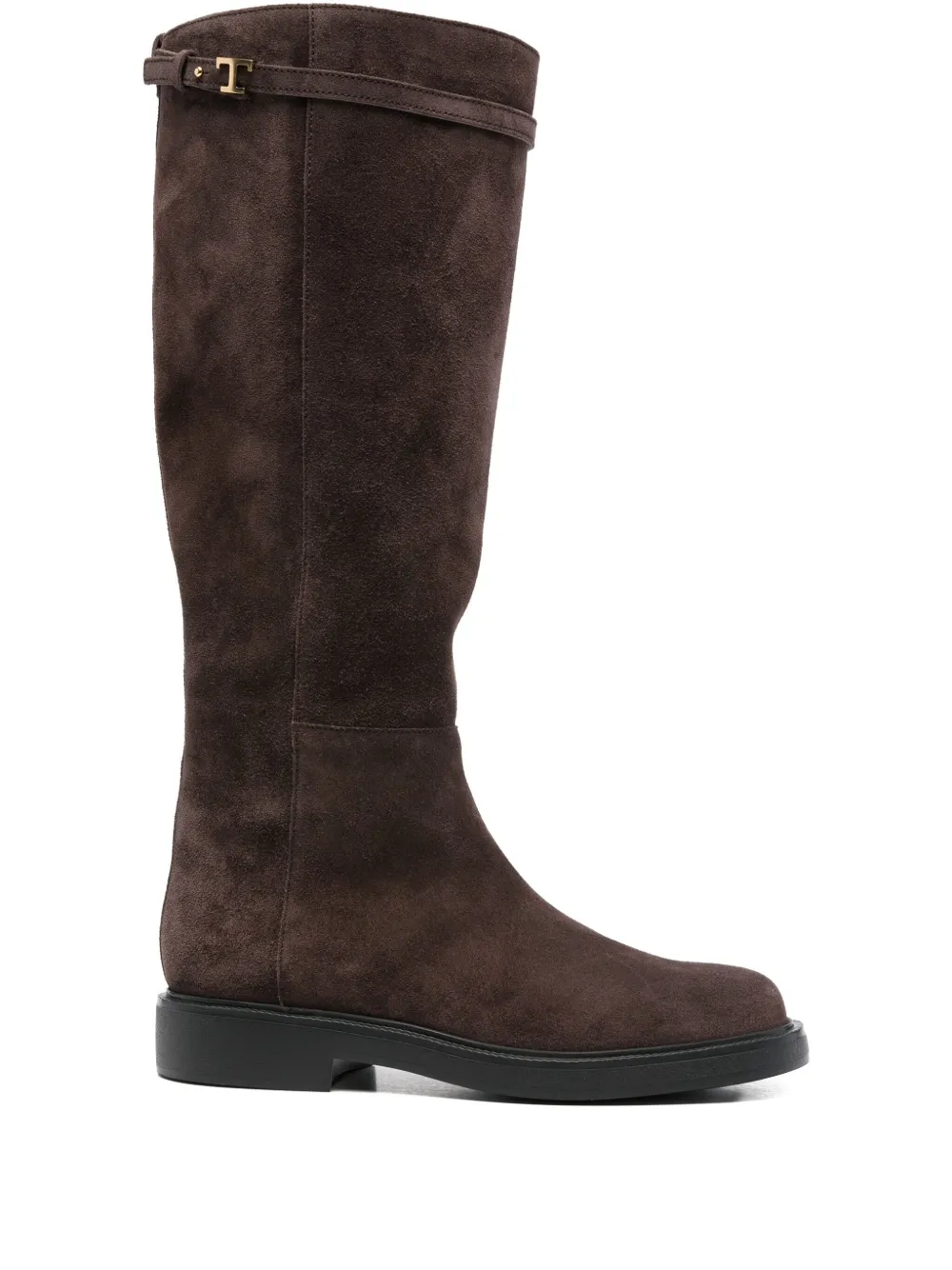 Tod's 35mm leather boots Brown