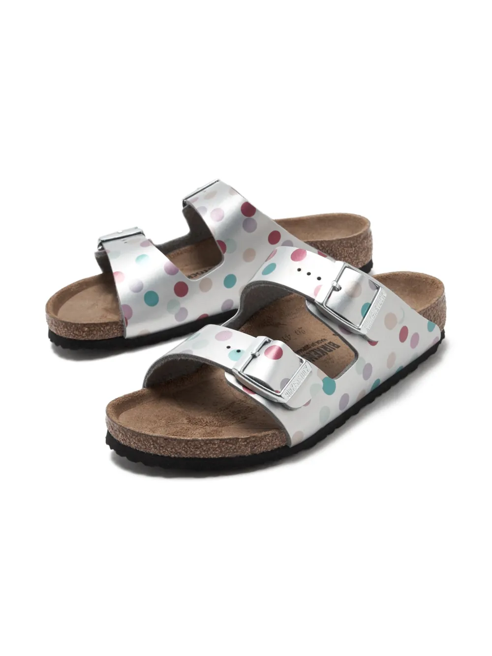 Birkenstock Kids Arizona sandals Silver