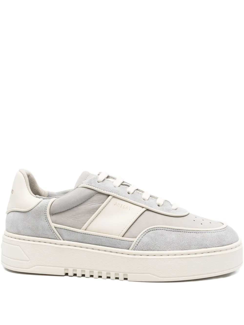 Axel Arigato suede panelled sneakers Grey
