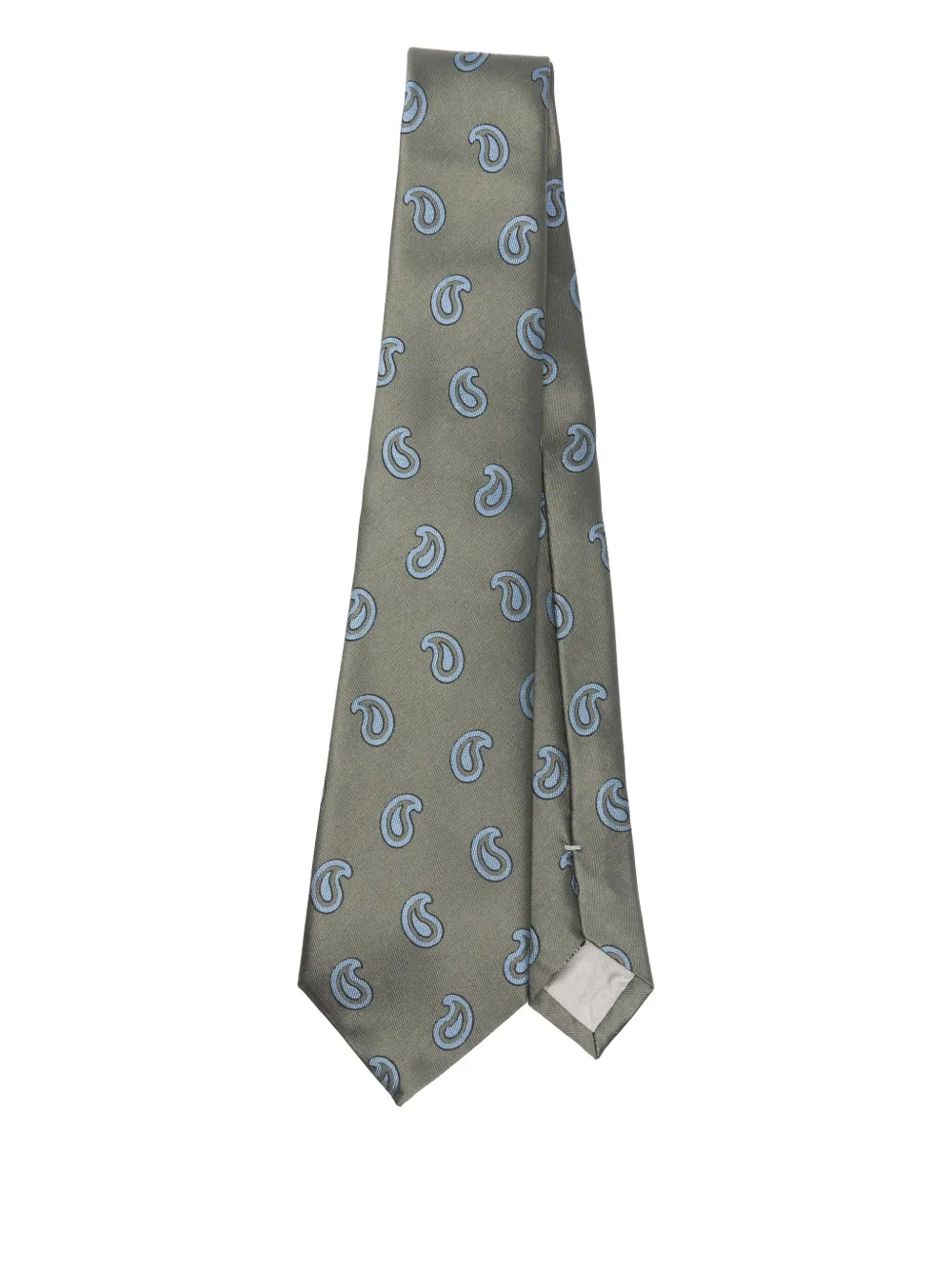 Giorgio Armani paisley-print silk tie | Green | Image 1