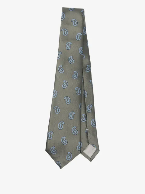 Giorgio Armani Krawatte aus Seide mit Paisley-Print