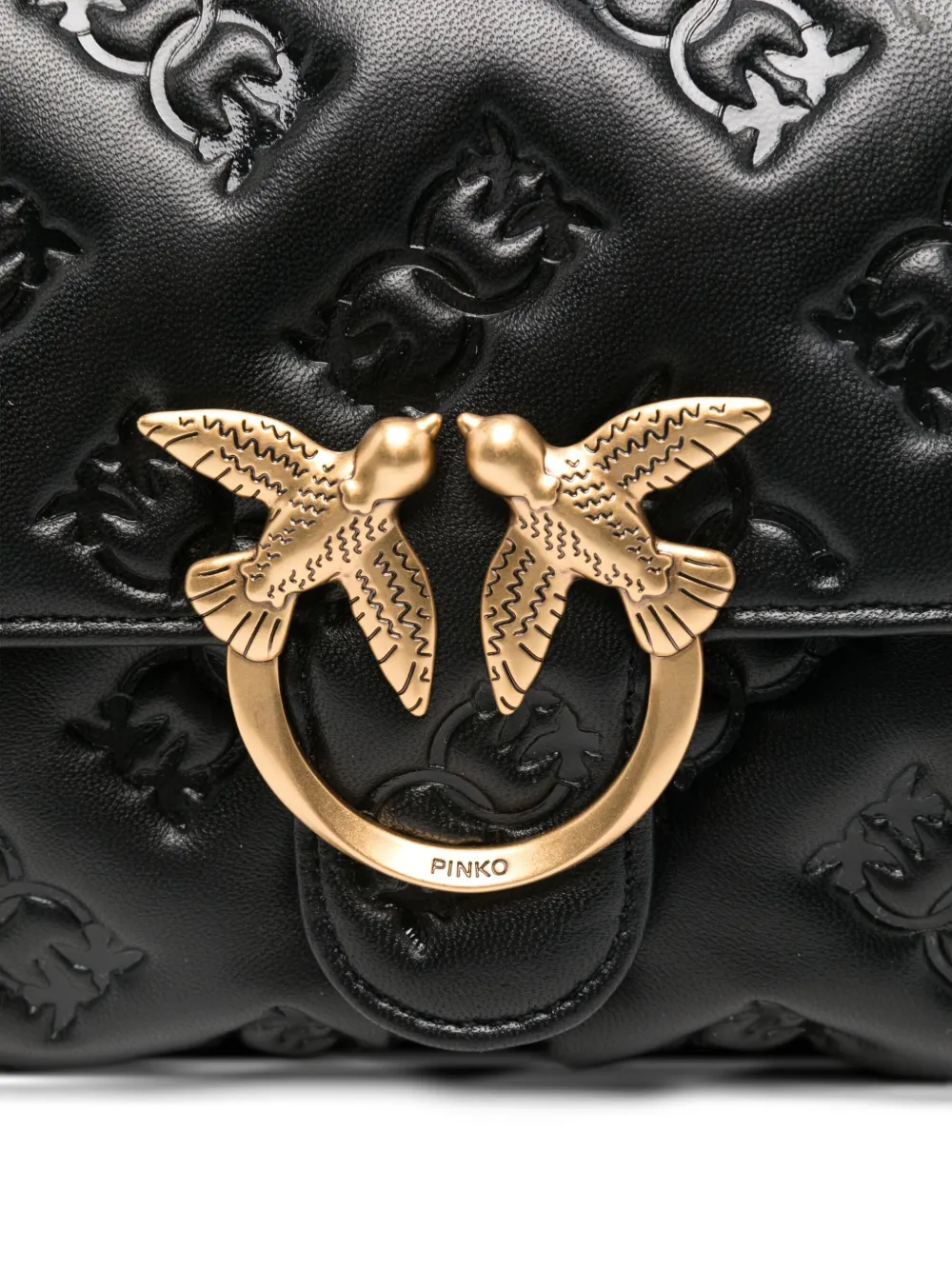 PINKO Love Lady mini-tas Zwart