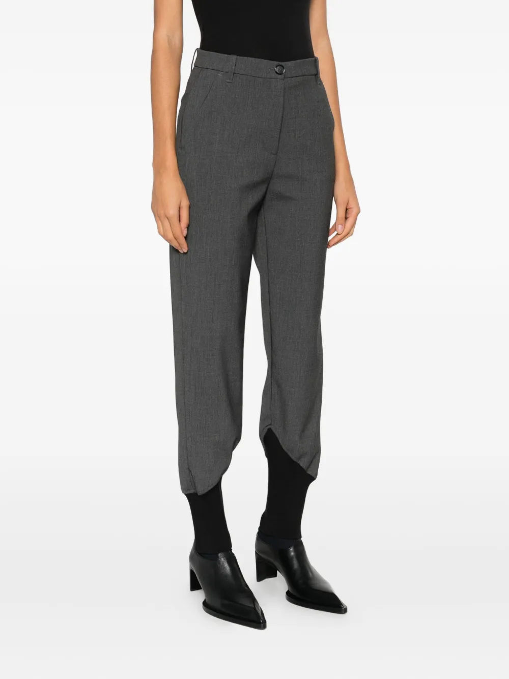 PINKO Broek met vlakken Grijs