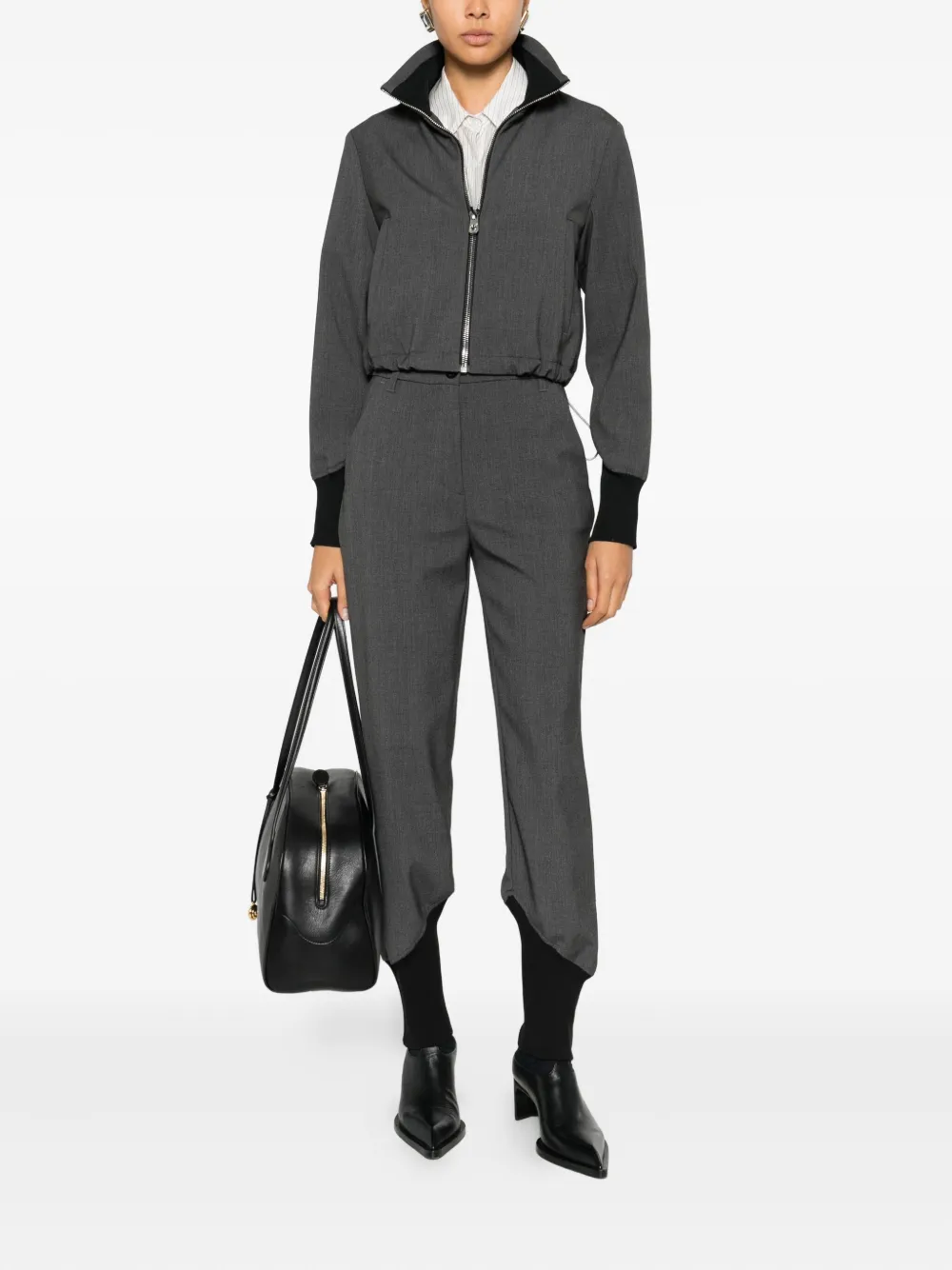 PINKO Broek met vlakken - Grijs