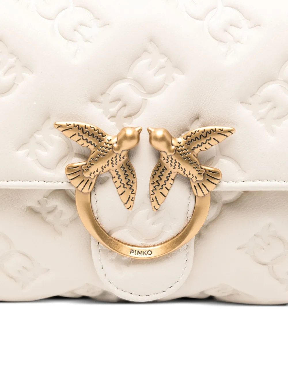 PINKO Love Lady mini-tas Wit