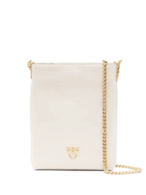PINKO bolsa de hombro con detalle del logo