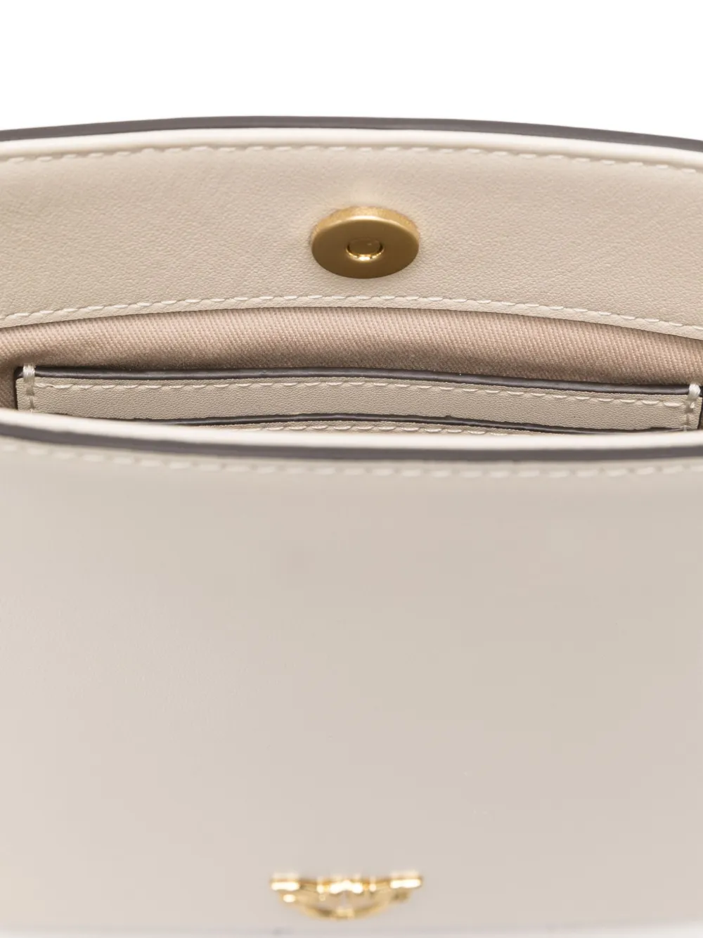 PINKO Schoudertas met logo Beige