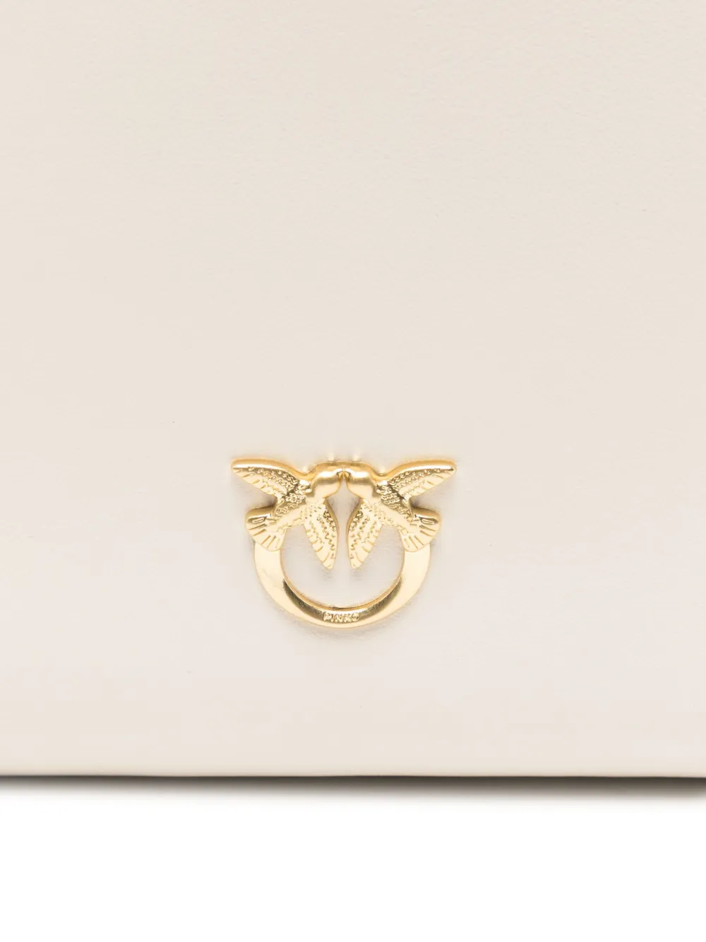 PINKO Schoudertas met logo Beige