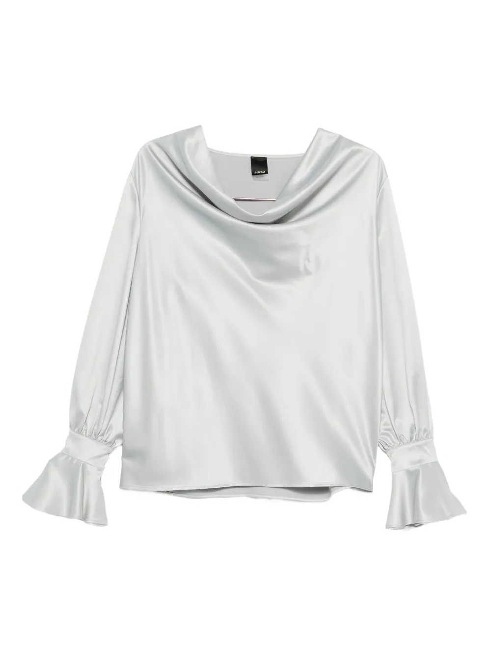 PINKO ruffled blouse - Argento