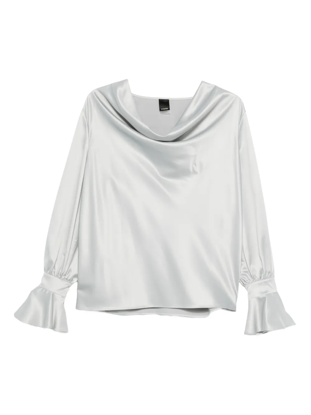 PINKO ruffled blouse - Argento