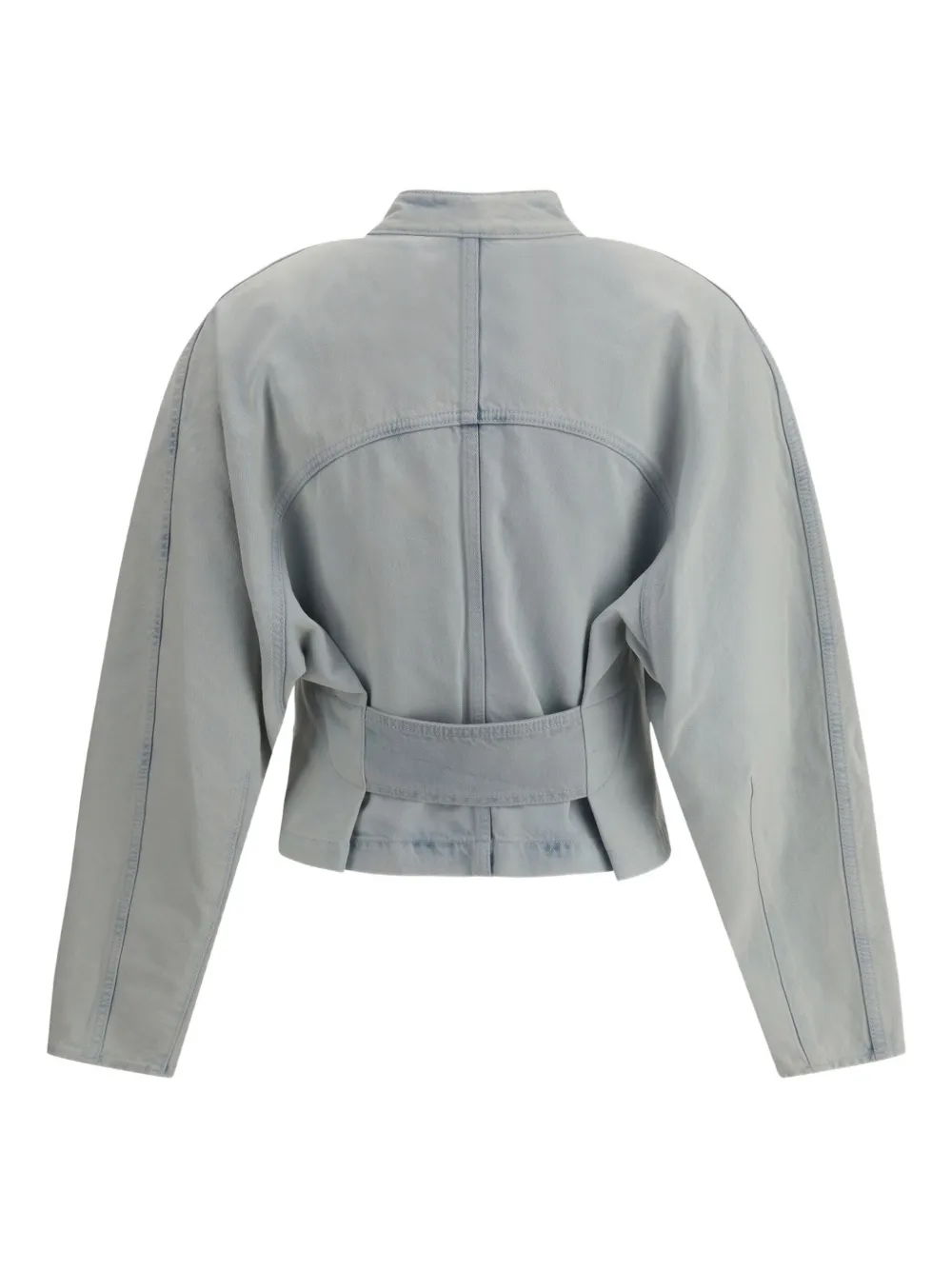 Alaïa belted zip-front jacket | Denim Jackets | Image 2