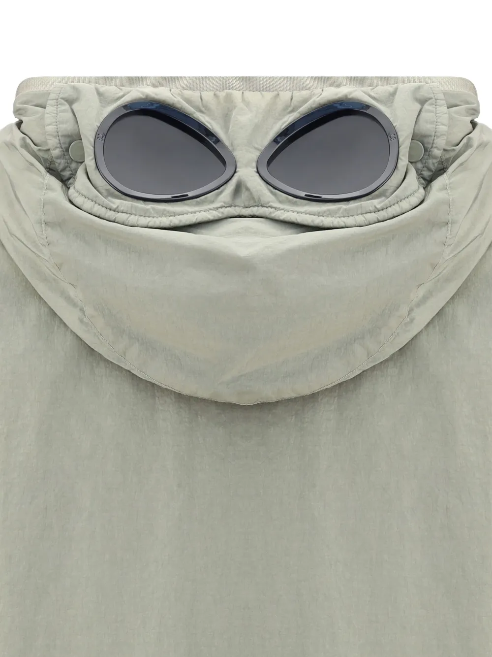 C.P. Company Chrome-R jack met Goggle-detail Groen