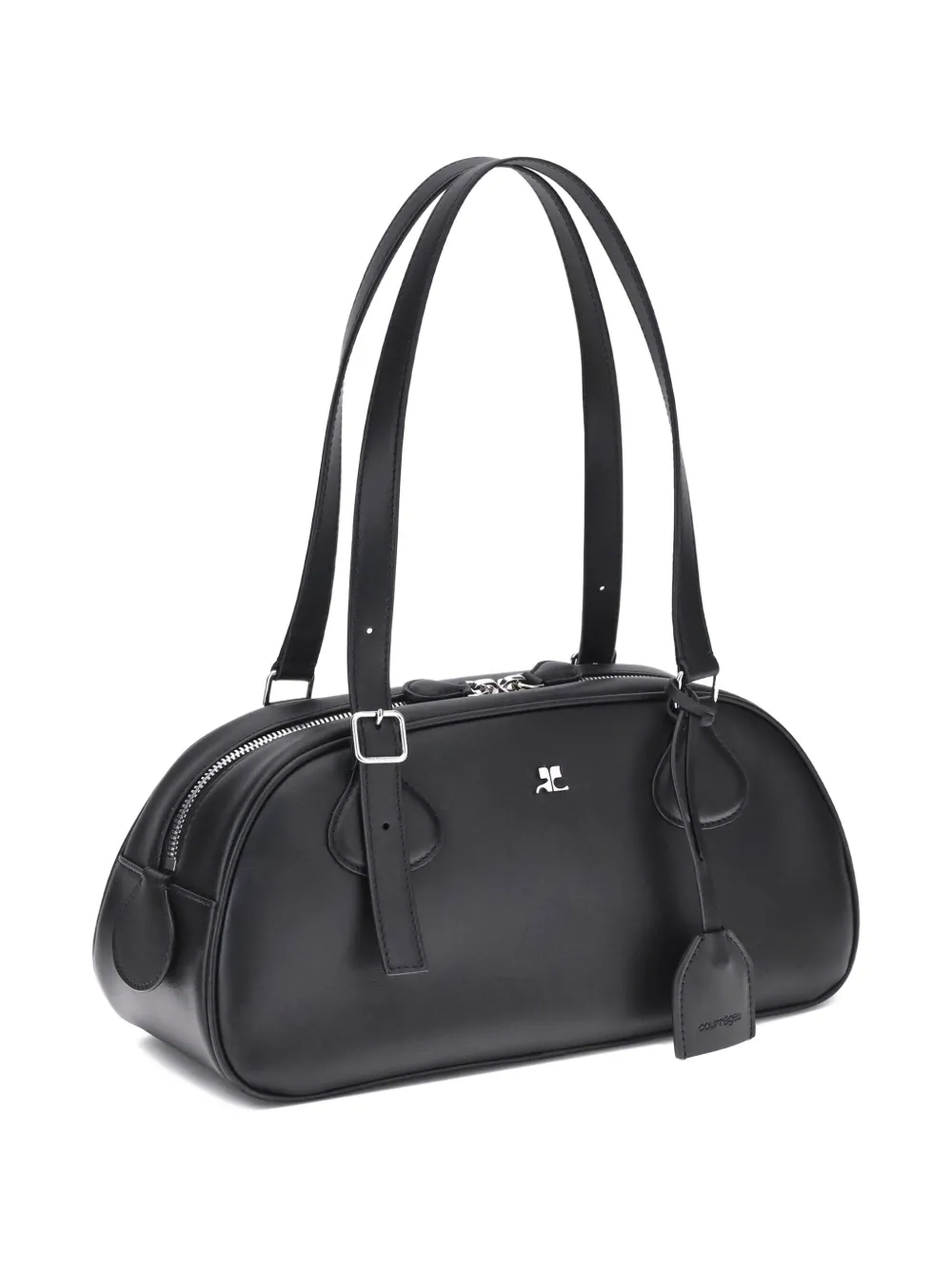 Courrèges Friday medium gewelfde shopper Zwart