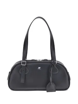 【関税込み】Cloud Chained Mirror Purse - Courreges - Leather Cloud Chained Mirror Purse - Courreges - Leather - Silver
